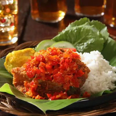 NASI AYAM GEPREK PAK ABU KOTA WARISAN SEPANG