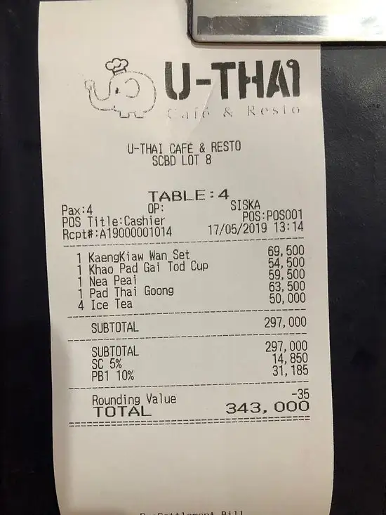 Gambar Makanan U-Thai Cafe & Resto 9