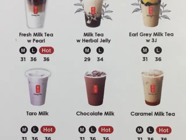 Gambar Makanan Gong cha 9