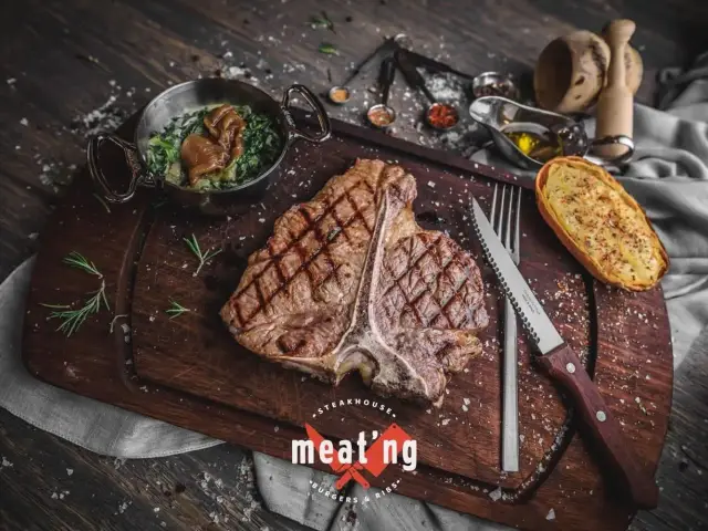Meat'ng Steakhouse'nin yemek ve ambiyans fotoğrafları 13