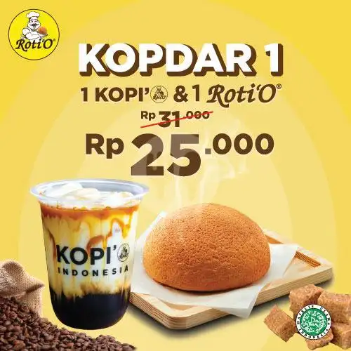 Gambar Makanan Roti'O, Kios Jl Srikandi PKU Riau 1