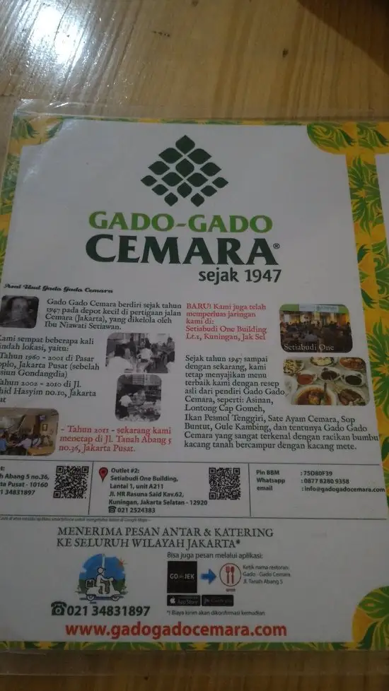 Gambar Makanan Gado Gado Cemara 10