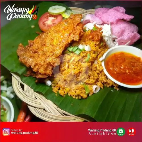 Gambar Makanan Nasi Goreng Padang, Warung Padang88, Pondok Aren 3