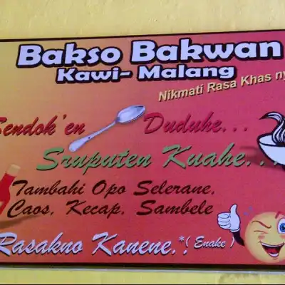 Bakso Bakwan Kawi Malang