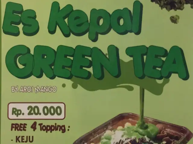 Aroi Es Kepal Green Tea