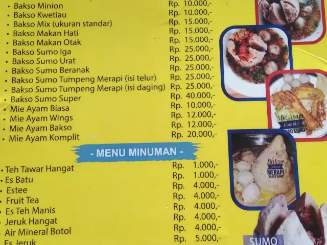 Gambar Makanan Bakso Sumo Rasamala 2