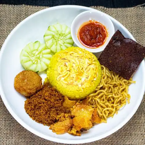 Gambar Makanan Nasi Kuning Wilis, Pujasera Semanggi 6