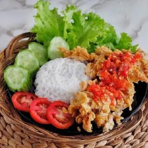 Gambar Makanan Ayam Geprek & Sate Taichan Mpok Mer, Pondok Kelapa 1