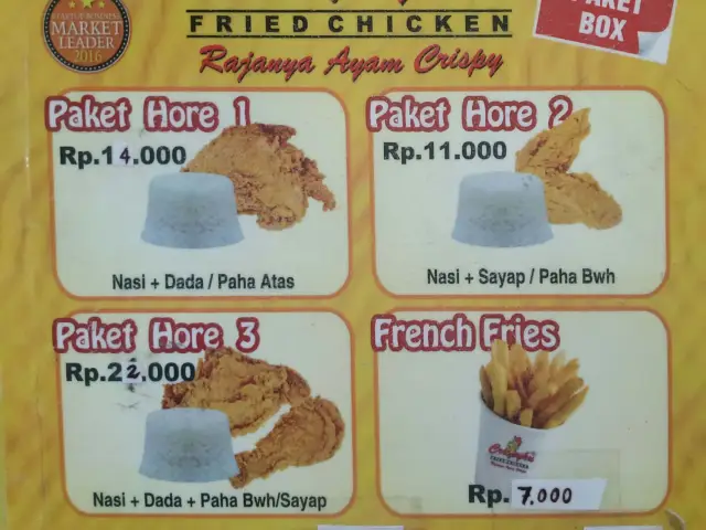 Gambar Makanan Crispyku Fried Chicken 1