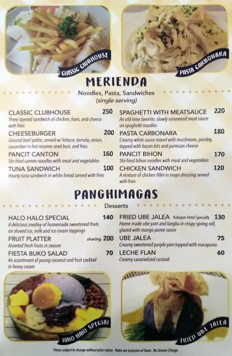 Pinoy Star Café - Kabayan Hotel Food Photo 1