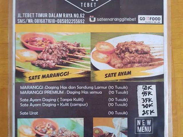 Gambar Makanan SateMaranggiTebetbyMaranggiHouse 6