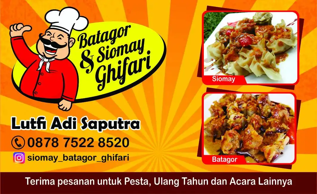 BATAGOR DAN SIOMAY GHIFARI