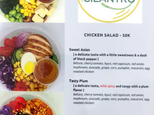Gambar Makanan Cilantro Salad 3