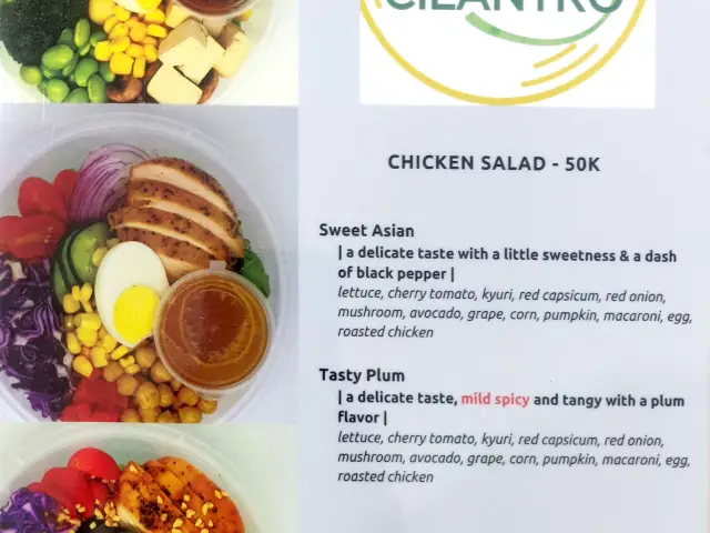 Gambar Makanan Cilantro Salad 2