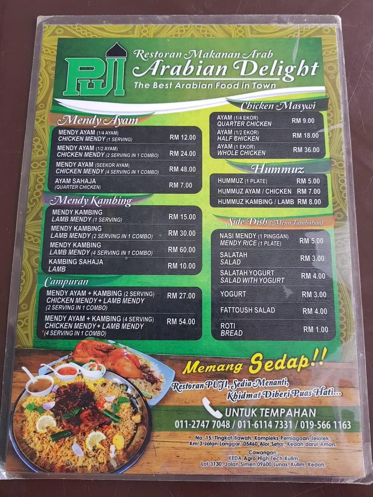 Restoran Makanan Arab - Arabian Delight