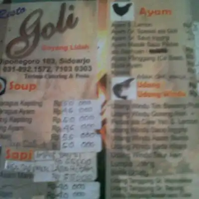 Resto Goli (Goyang Lidah)