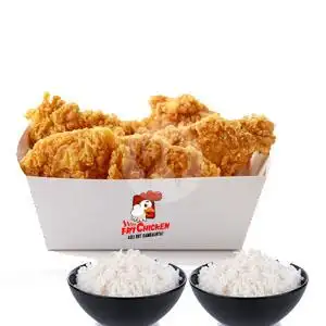 Gambar Makanan Fry Chicken, Podomoro City 1