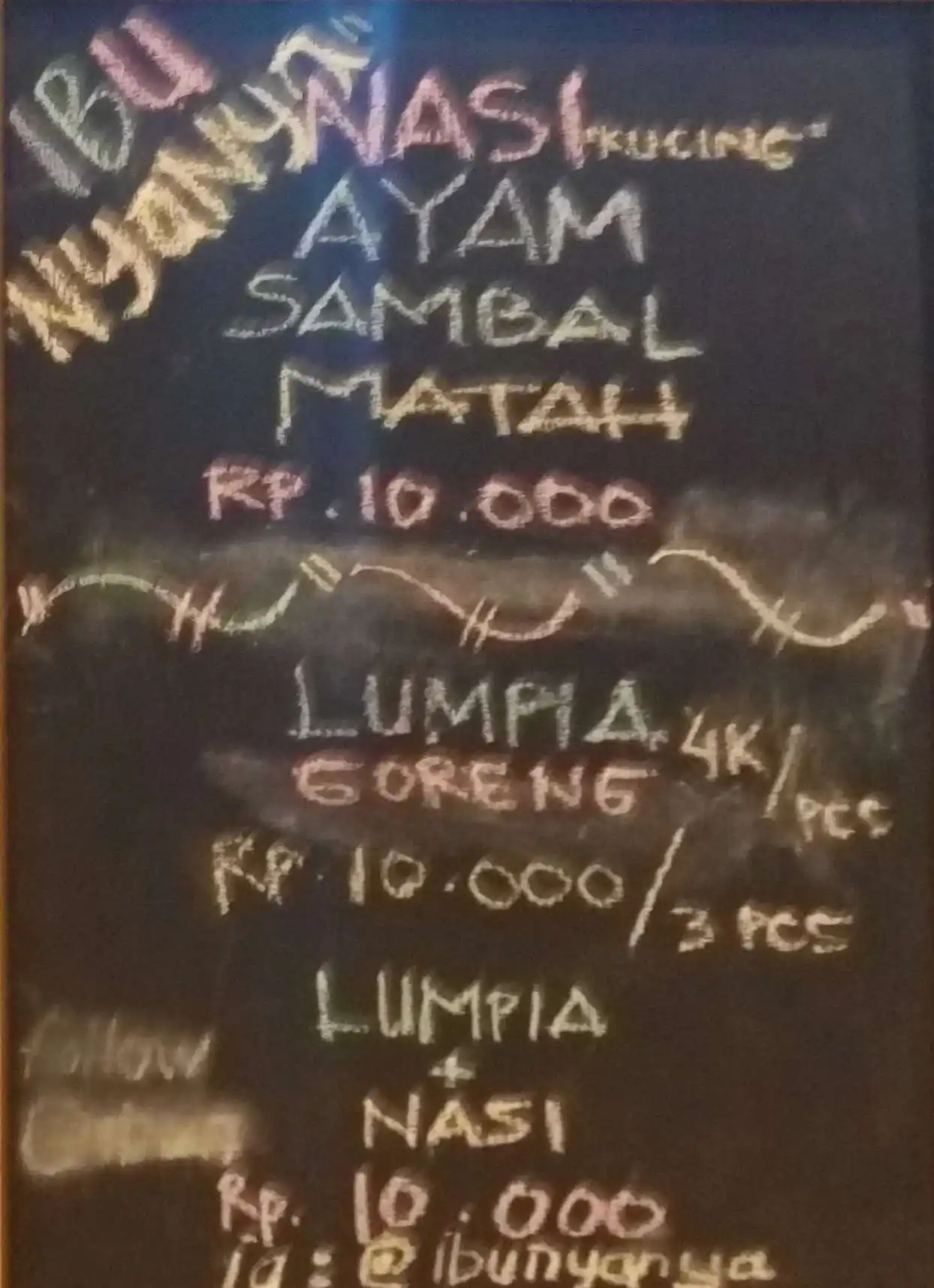 Nasi Ayam Sambal Matah Ibu Nyanya