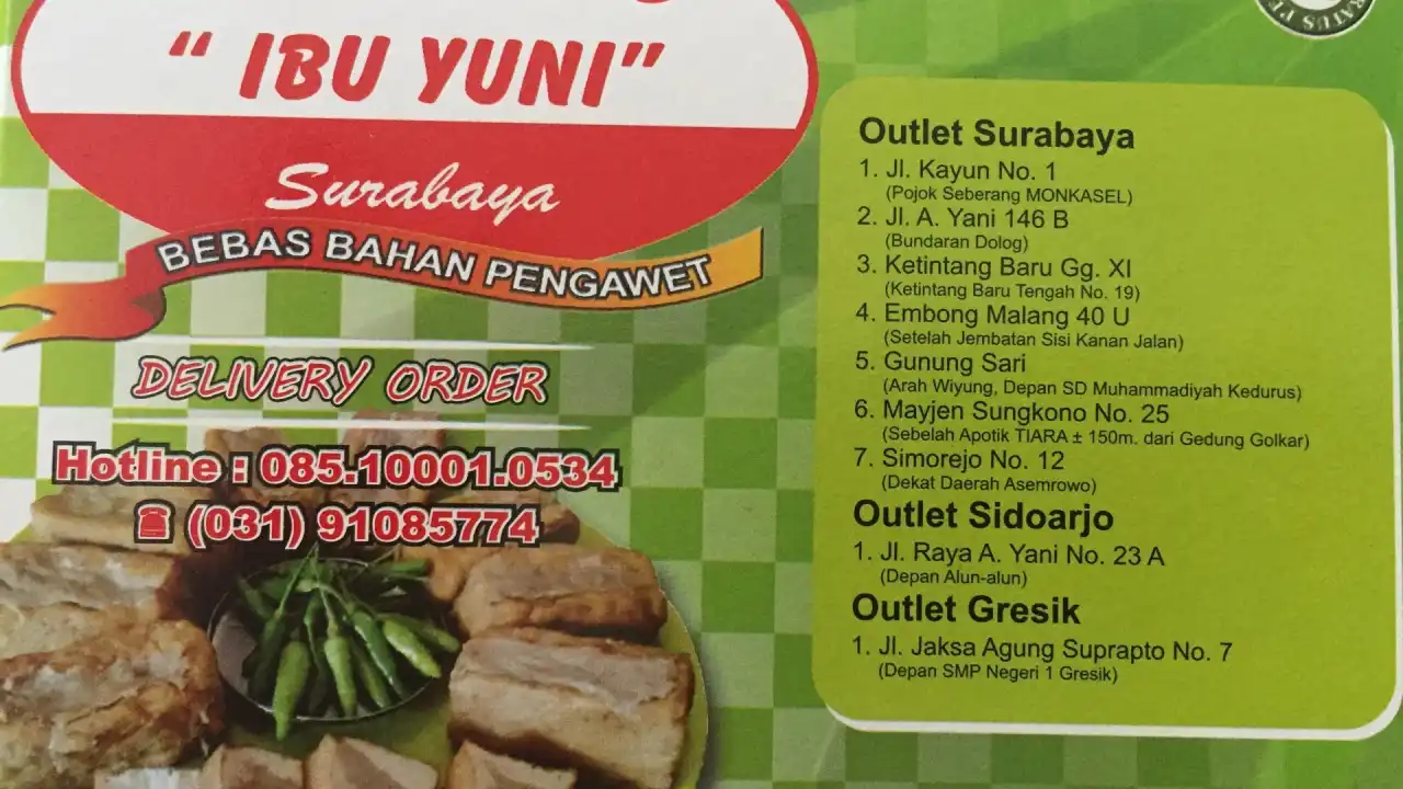 Tahu Baxo  Ibu Yuni