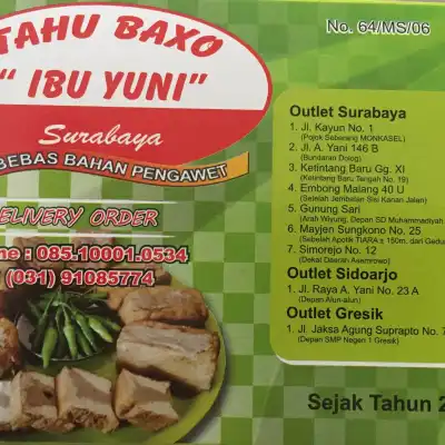 Tahu Baxo  Ibu Yuni