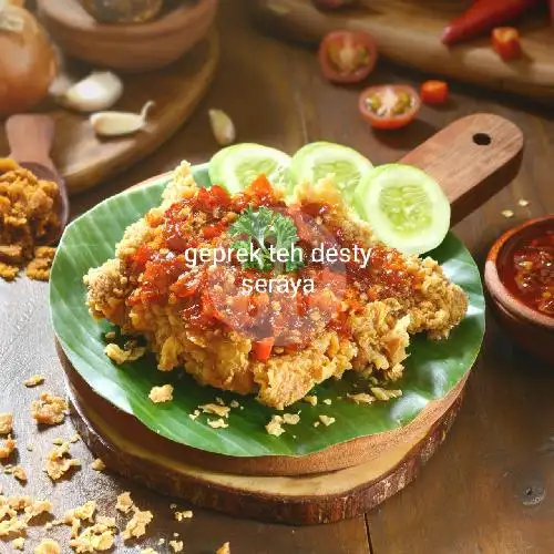 Gambar Makanan Ayam Geprek Crispy ( Teh Desty) 8