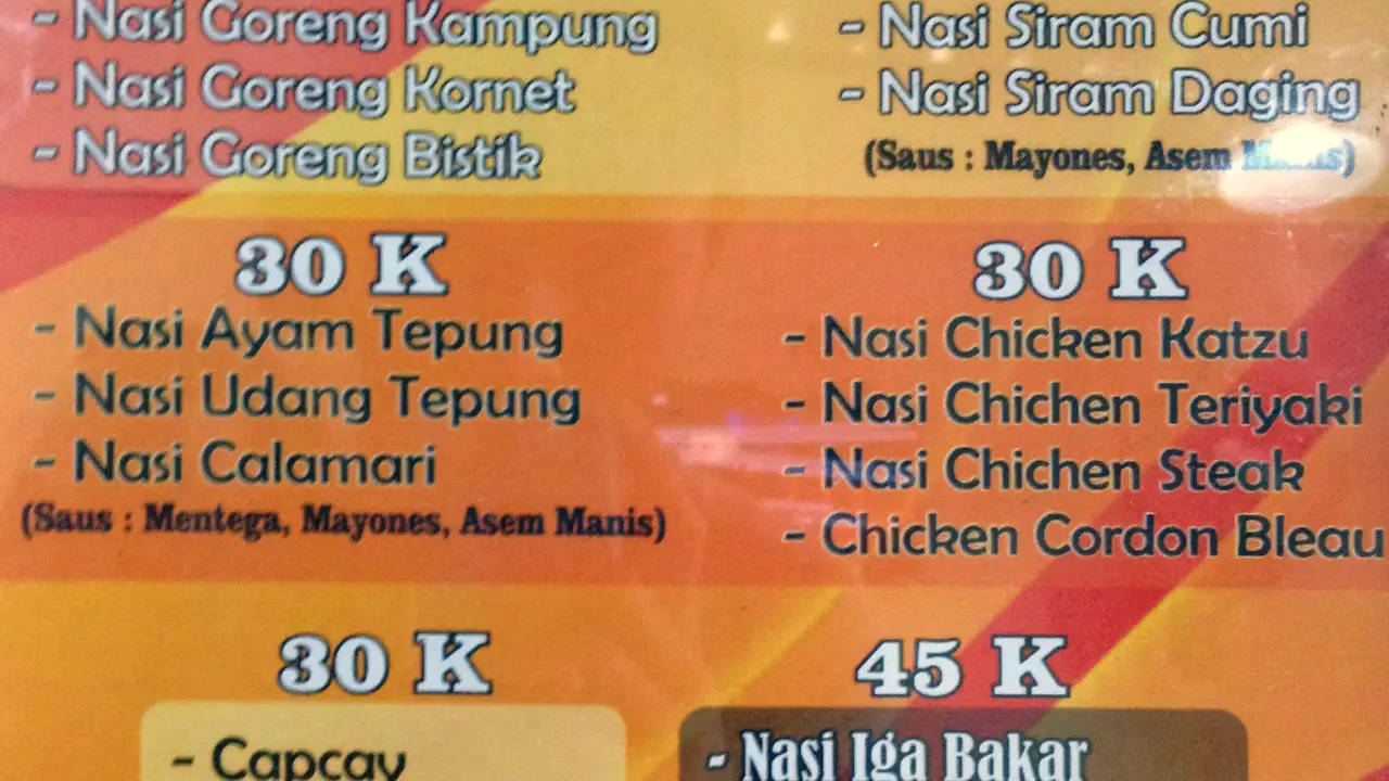 Nasi Timbel Bu Asih