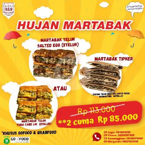 Gambar Makanan Martabak Pukis Lekker Sagan 989, Margonda 8