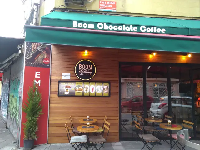 Boom Chocolate Coffee'nin yemek ve ambiyans fotoğrafları 12