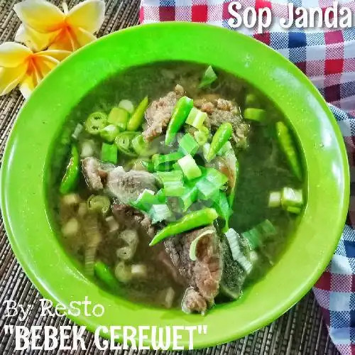 Gambar Makanan Bebek & Sop Janda Cerewet, Cipinang Jaya Raya 1