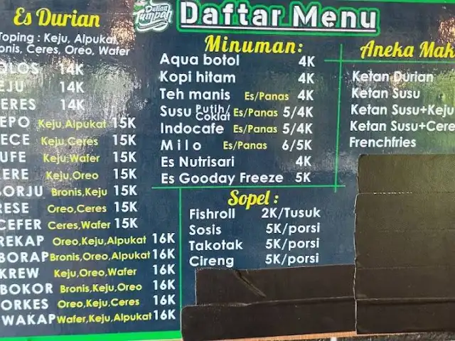 Gambar Makanan Durian Tumpah cibuntu 9