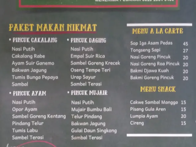 Gambar Makanan Nasi Pincuk Yangti 1