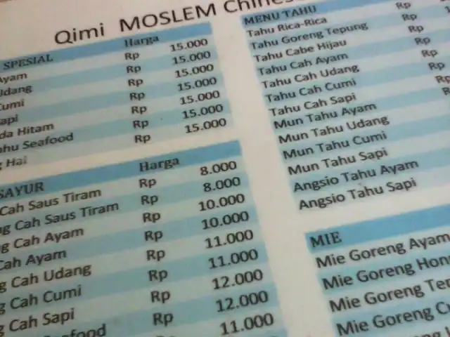 Gambar Makanan Qimi Moslem Chinese Foods 6