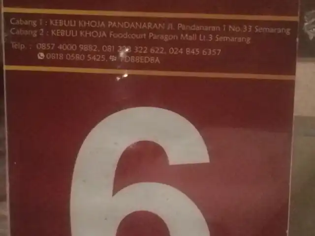 Gambar Makanan Khoja Arabian & Indian Resto 3