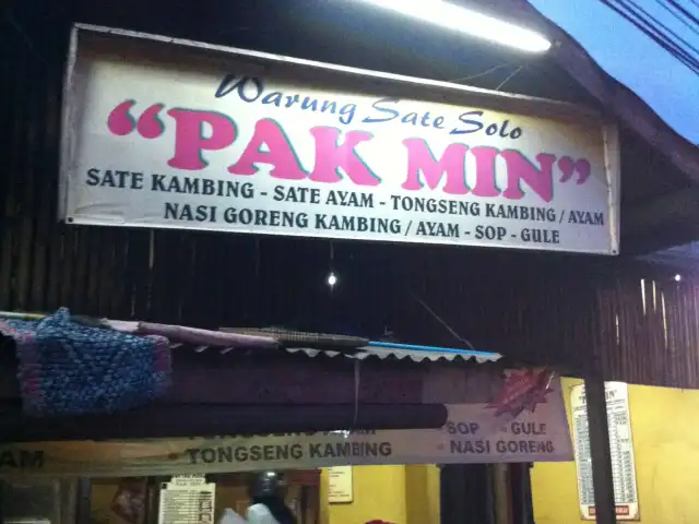 Gambar Makanan Warung Sate Solo Pak Min 4