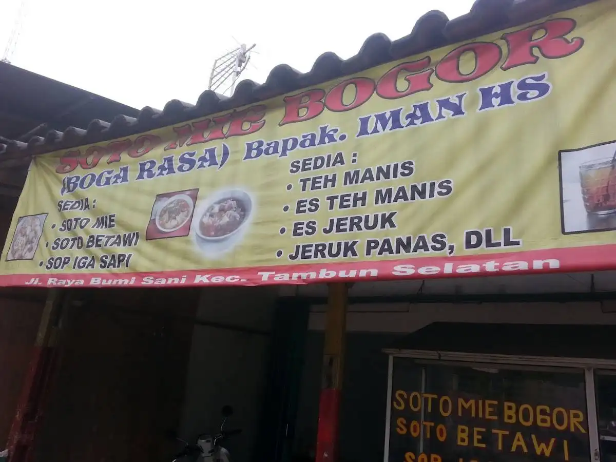 Soto Mie Bogor Boga Rasa Pak Amin