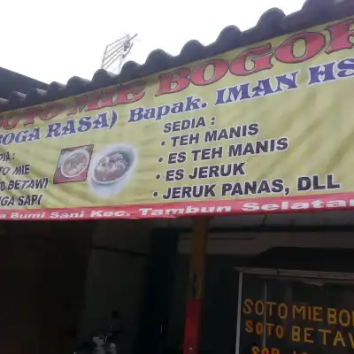 Soto Mie Bogor Boga Rasa Pak Amin