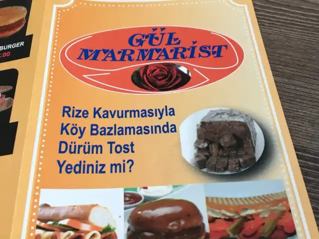 Gül Marmarist Burger'nin yemek ve ambiyans fotoğrafları 3