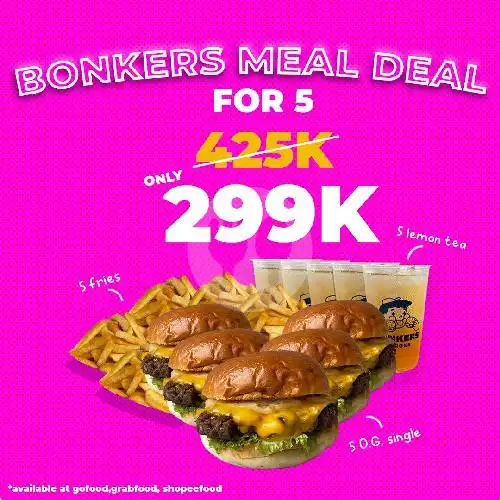Gambar Makanan Bonkers Burger, Nipah 19