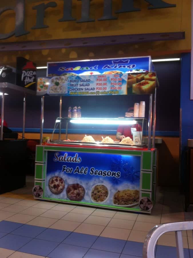 Salad King menu price 20222023 near SM City Bicutan in Parañaque