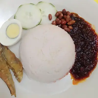 Nasi Lemak Klang Teh Tarik Kafeteria Kubah Ria