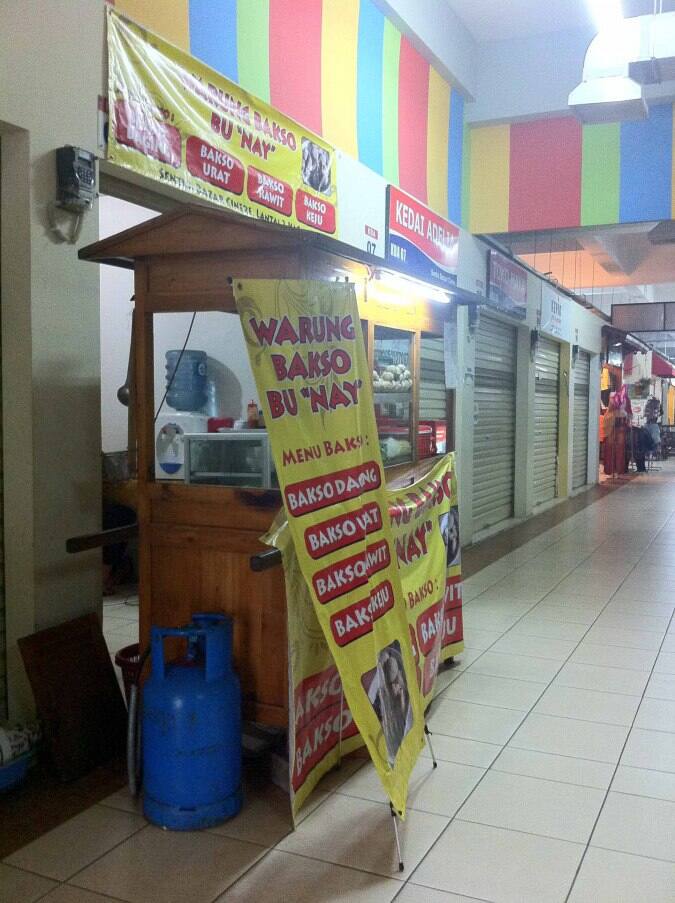 Harga Menu Warung Bakso Bu "Nay" Terbaru 2022-2023 Di Sentra Bazaar ...