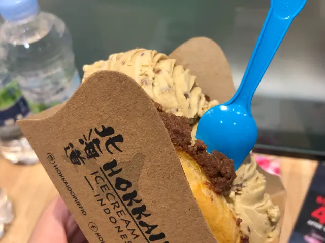 Gambar Makanan Hokkaido Icecream Puff 6