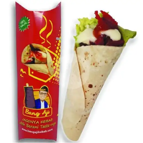 Gambar Makanan Bang Aji Arabian Kebab Alun-alun Bekasi, Kuliner Alun-alun Bekasi 6
