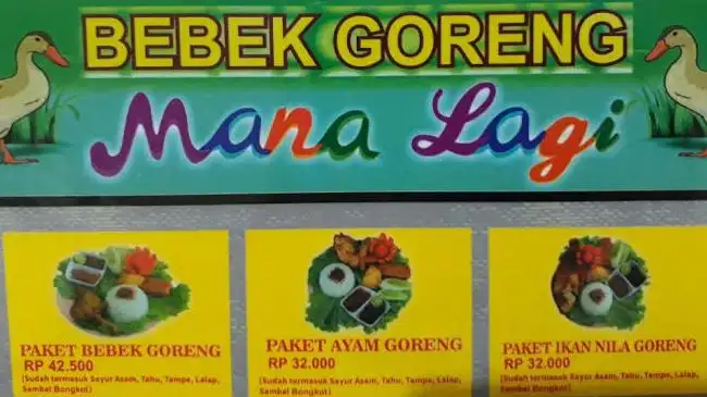 Bebek Goreng Mana Lagi, Graha Raya Bintaro