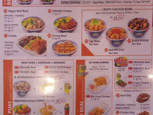 Gambar Makanan Yoshinoya 1