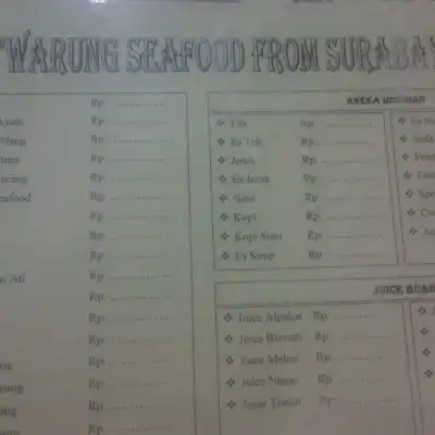 Warung Seafood from Surabaya