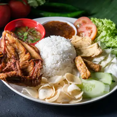 Nasi Kukus Ayam Dara Berempah