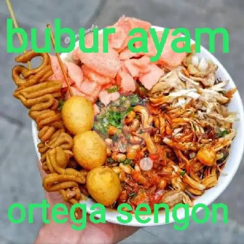 Gambar Makanan Bubur Ayam Ortega Sengon, Pertigaan Sengon 12