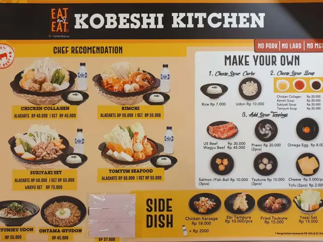 Gambar Makanan KOBESHI Kitchen by Shabu - Shabu House 1