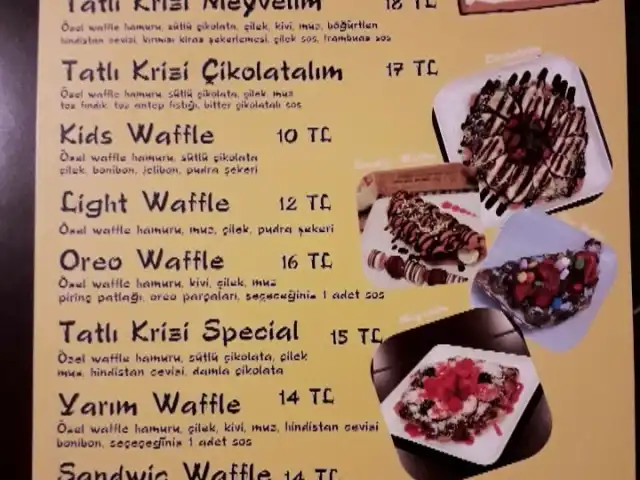 Tatlı Krizi Waffle - Kültür'nin yemek ve ambiyans fotoğrafları 16